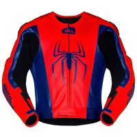 Veste en cuir Spiderman