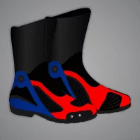 Chaussure de course de moto