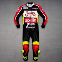 valentino rossi aprilia costume en cuir
