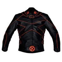 X-men Veste En Cuir Moto