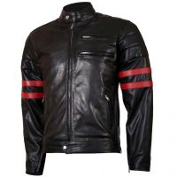 Veste en cuir Wolverine