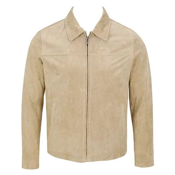 Veste en daim pour homme