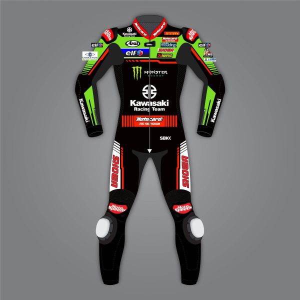 kombinaison de course Kawasaki une pièce