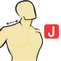 Cou à l’épaule