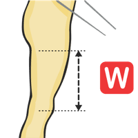 Entrejambe jusqu'au genou