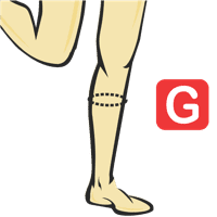 Circonférence du mollet