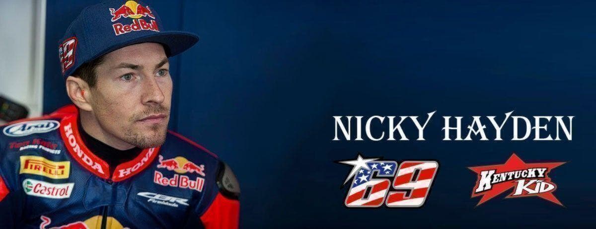 Nicky Hayden Motorcycle Road Racer